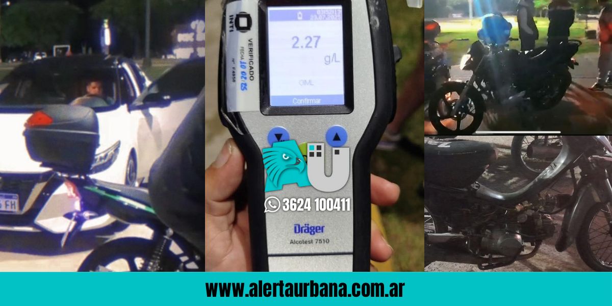 Bajaron de sus motos a otros tres “wileros” en operativos nocturnos en la ciudad