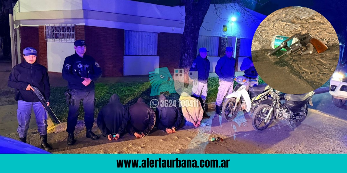 “Se previno un homicidio en ocasión de robo”: frustran ataque de peligrosa banda en Resistencia