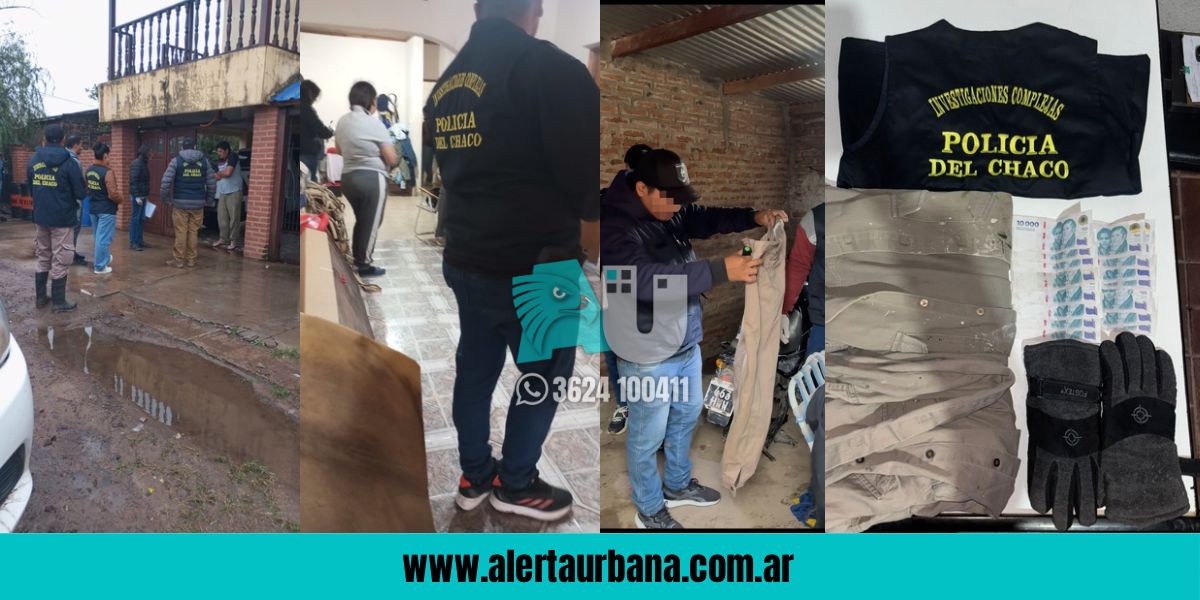 Multimillonario robo en Colonia Pastoril: la Policía realizó tres allanamientos