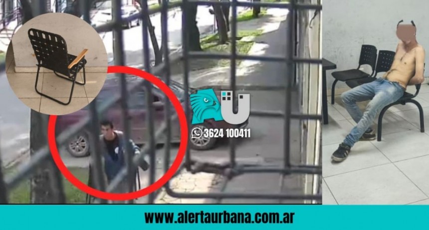 Resistencia: Encontraron al que fue filmado robando del baúl de un auto  