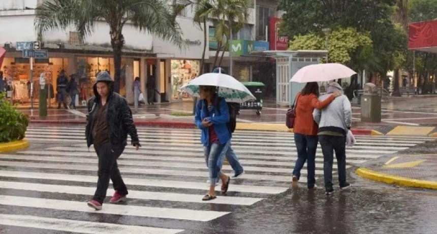 Alerta amarillo por tormentas fuertes en la mayor parte de la provincia