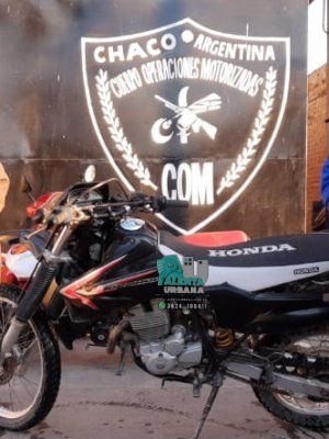 Resistencia recuperan motocicleta valuada en m s de 400 mil pesos