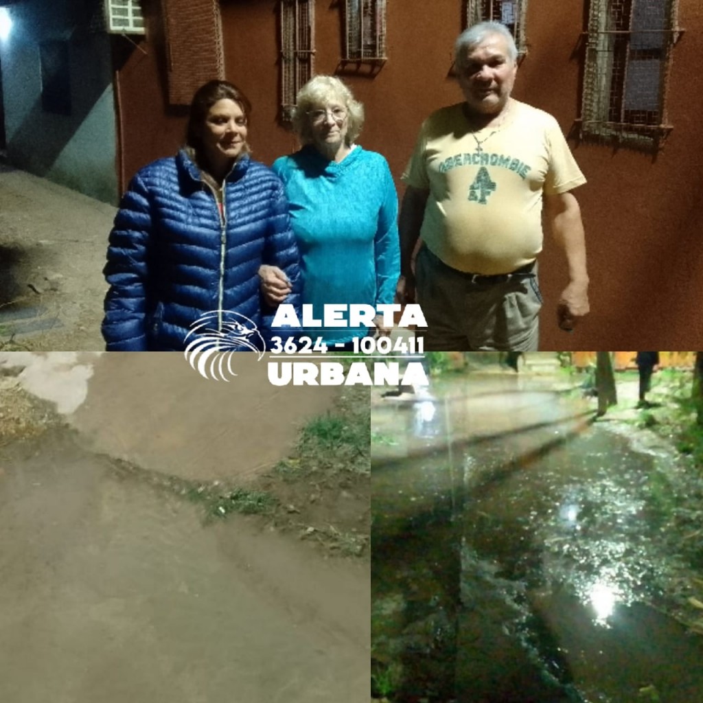 Barrio San Cayetano: vecinos denuncian estar inundados por la rotura de un caño