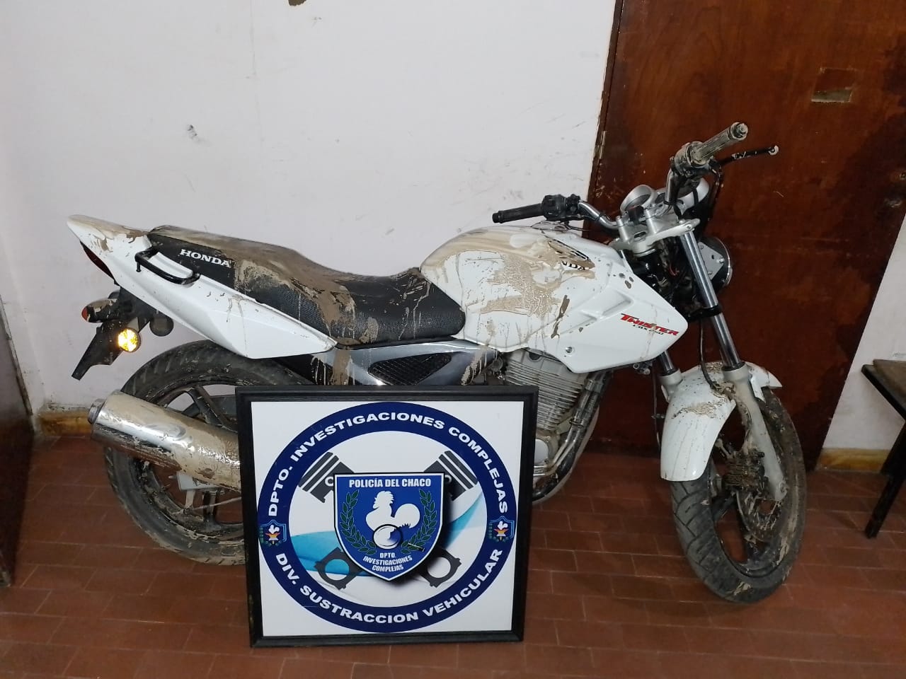 Una moto valuada en $700.000 fue recuperada en Barranqueras