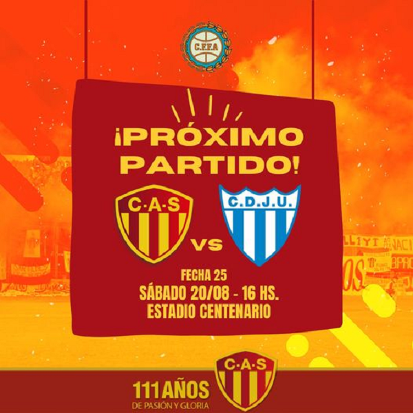 Torneo Federal A: comienza la venta de entradas para el partido entre Sarmiento y Juventud Unida