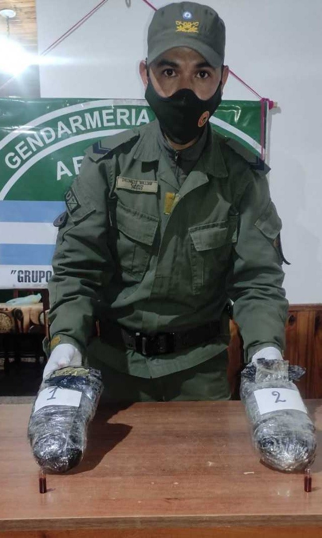 Secuestran marihuana, cigarrillos y hojas de coca en Jujuy