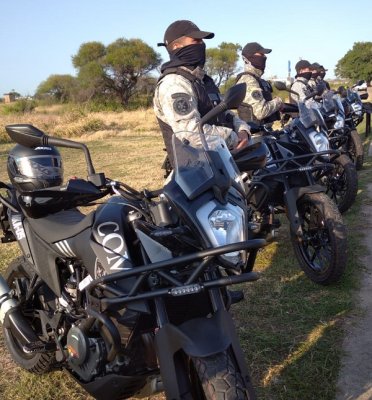 Entregaron motos y equipamientos para la Polic a del Chaco