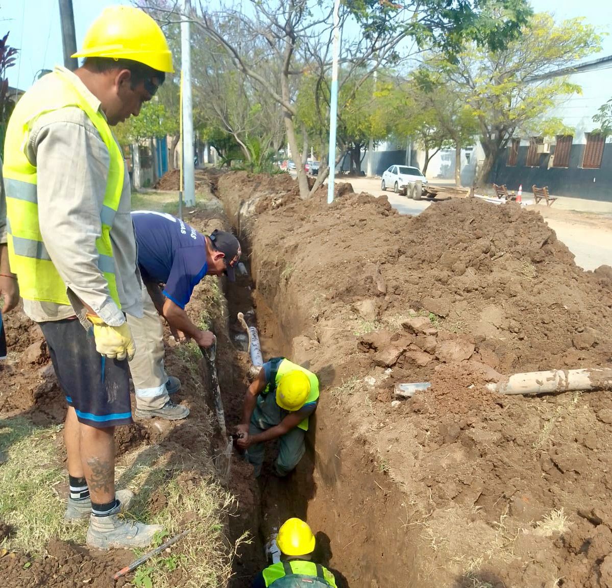 Comienzan trabajos en el sistema cloacal luego de 25 años