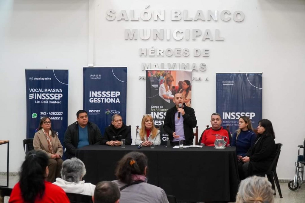 Insssep y Municipio realizaron un operativo en Presidencia de la Plaza