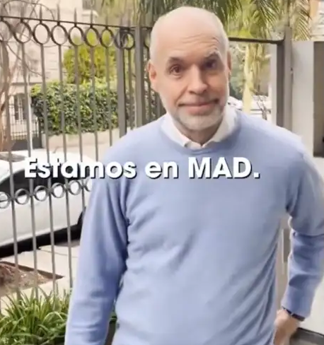 Horacio Rodríguez Larreta oficializó su espacio MAD