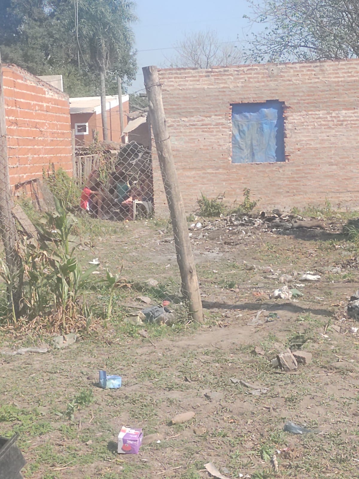 Fontana: Denuncia que le usurparon su terreno en el barrio Malvinas Argentinas 2