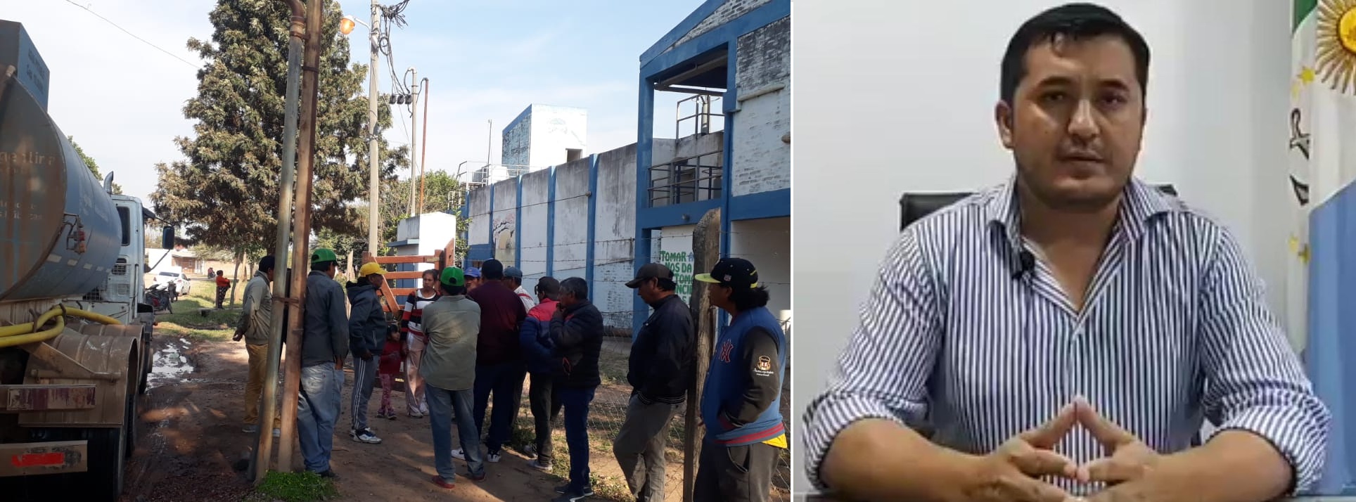 Déficit hídrico en Miraflores: “Necesitamos 10 camiones más para poder dar respuesta a todas las comunidades”, dijo el intendente 