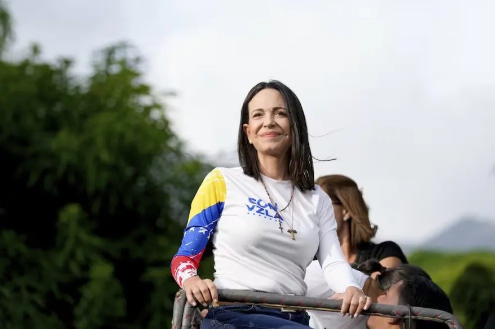 Por la escalada represiva, Corina Machado pasó a la clandestinidad en Venezuela
