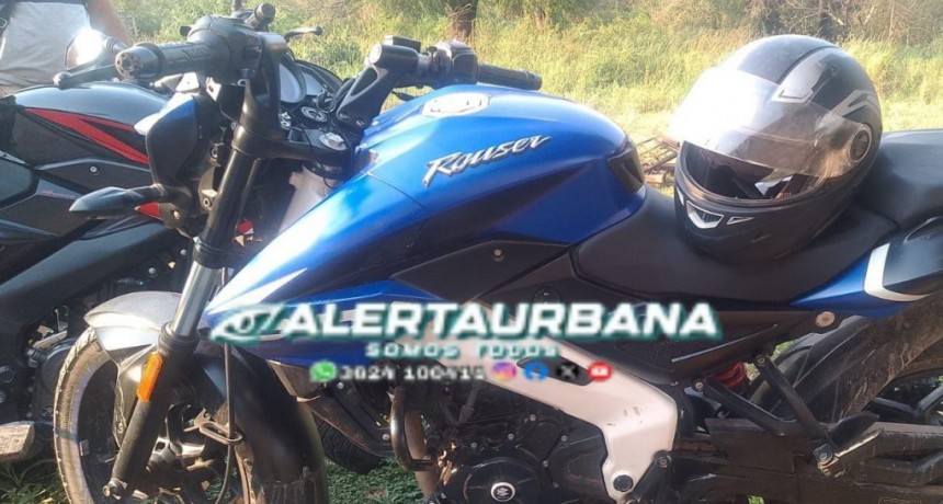 Resistencia: persecución y secuestros de motocicletas hurtadas en el B° Asentamiento Avalos
