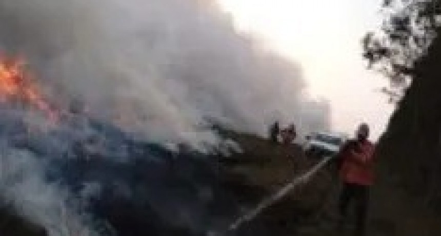 Alertan por riesgo extremo de incendios en Santo Tomé