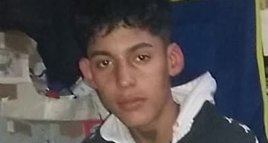 URGENTE: buscan dar con el paradero de Tiago Leonel Rodríguez de 15 años 