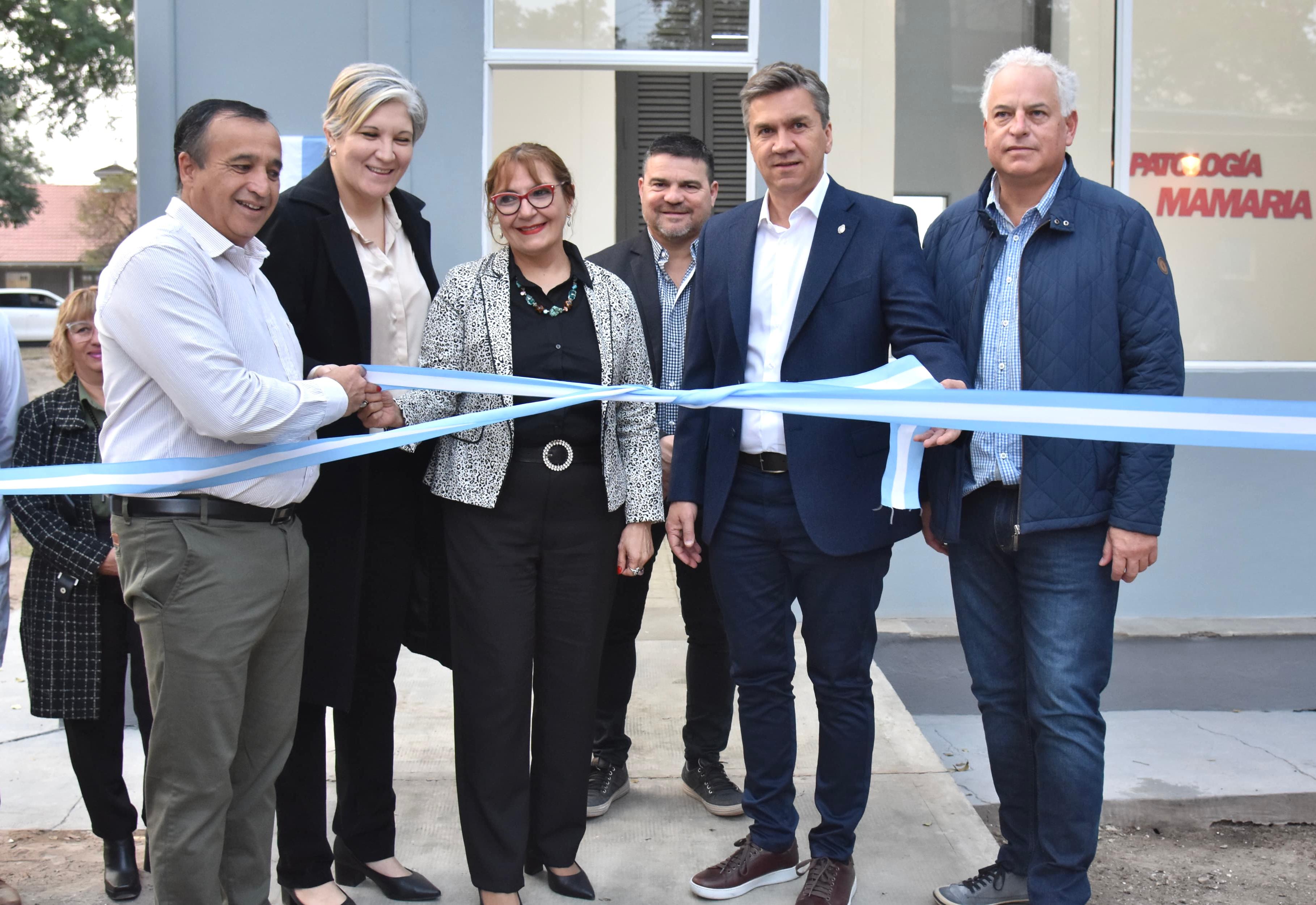 Zdero inauguró el servicio de Patología Mamaria en el Perrando