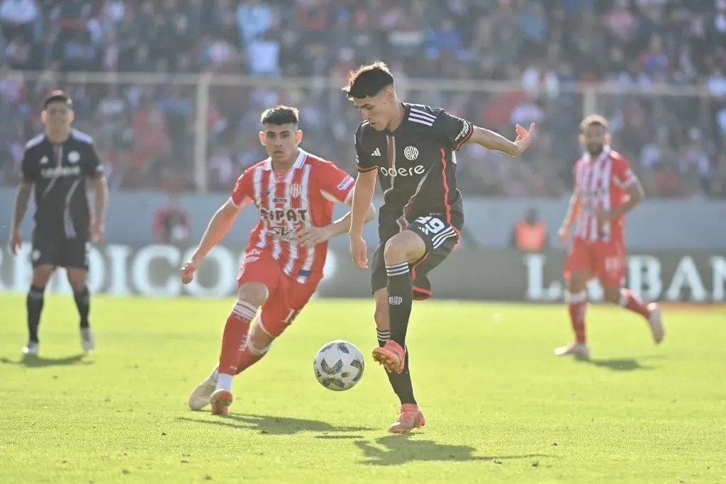 “Gracias a Dios”: el mensaje del juvenil chaqueño que debutó este domingo en River 