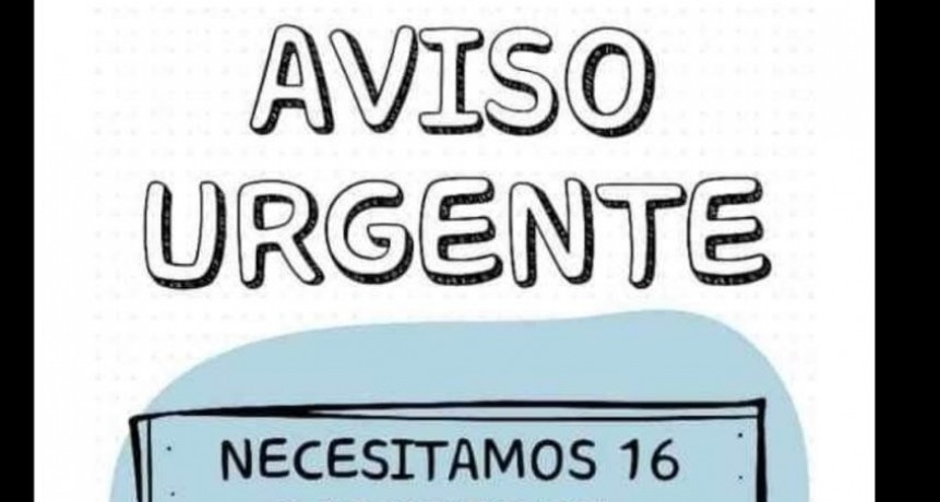 Urgente: se busca dadores de sangre para Liliana Beatriz Ramírez