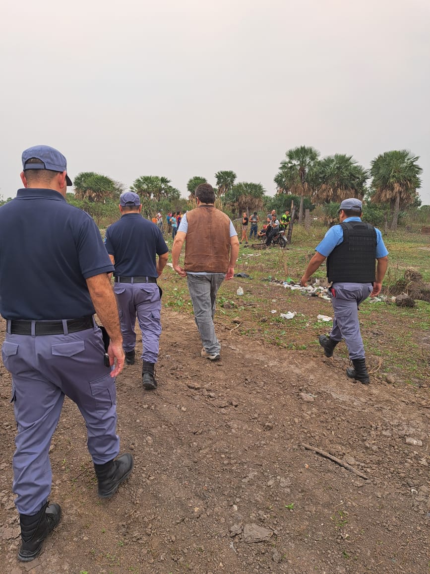 Tomaron terreno municipal de Vilelas pero la policía logró un desalojo pacífico 