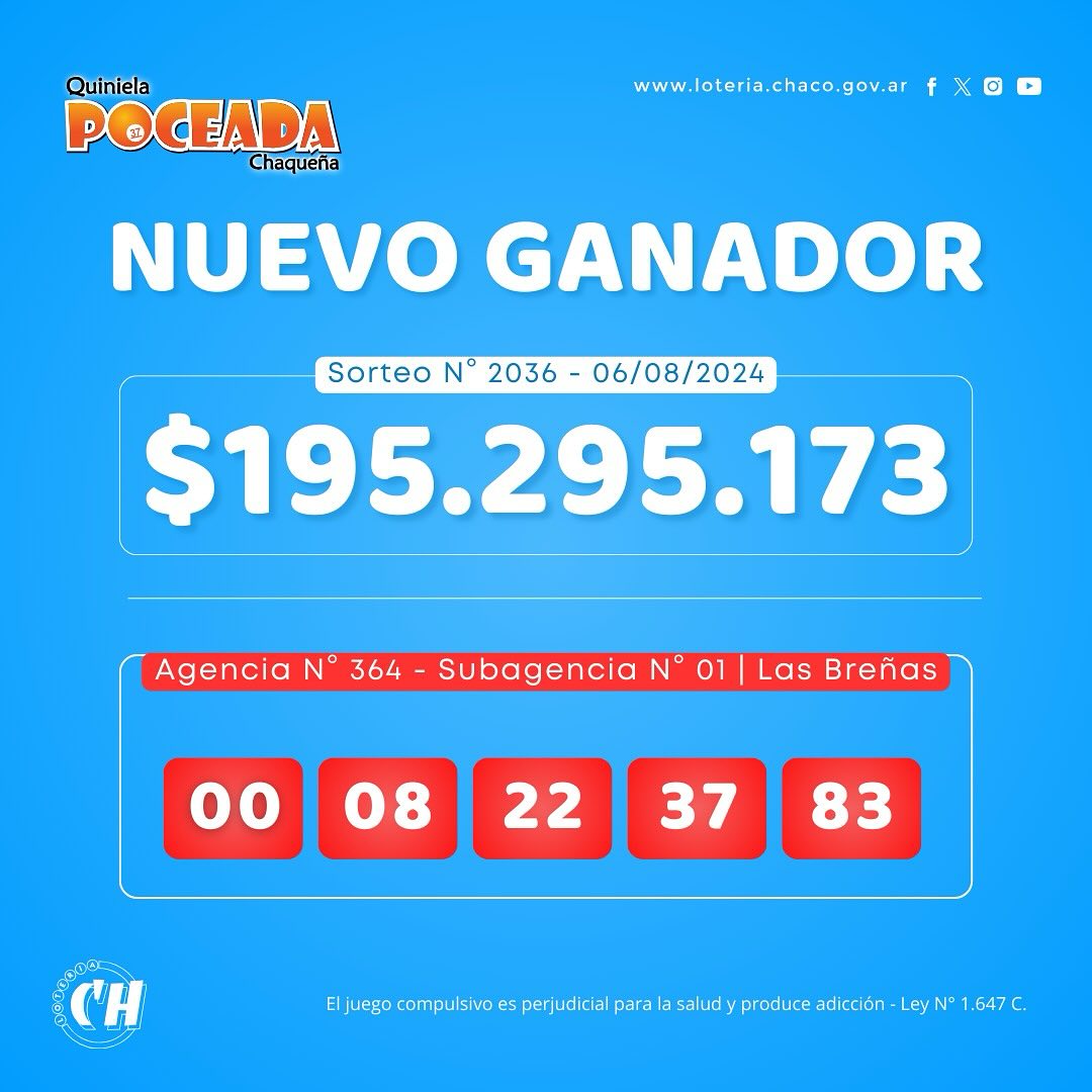 Las Breñas, “la elegida” de La Poceada para los 195 millones de pesos