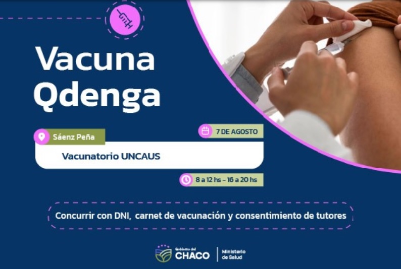 Dengue: ¿Dónde se aplican hoy las vacunas en el interior provincial?