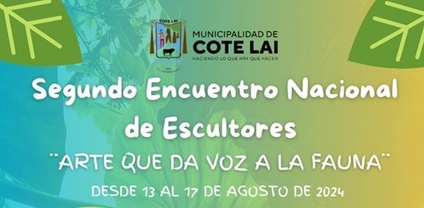 El municipio de Cote Lai inició la cuenta regresiva para el Segundo Encuentro de Escultores