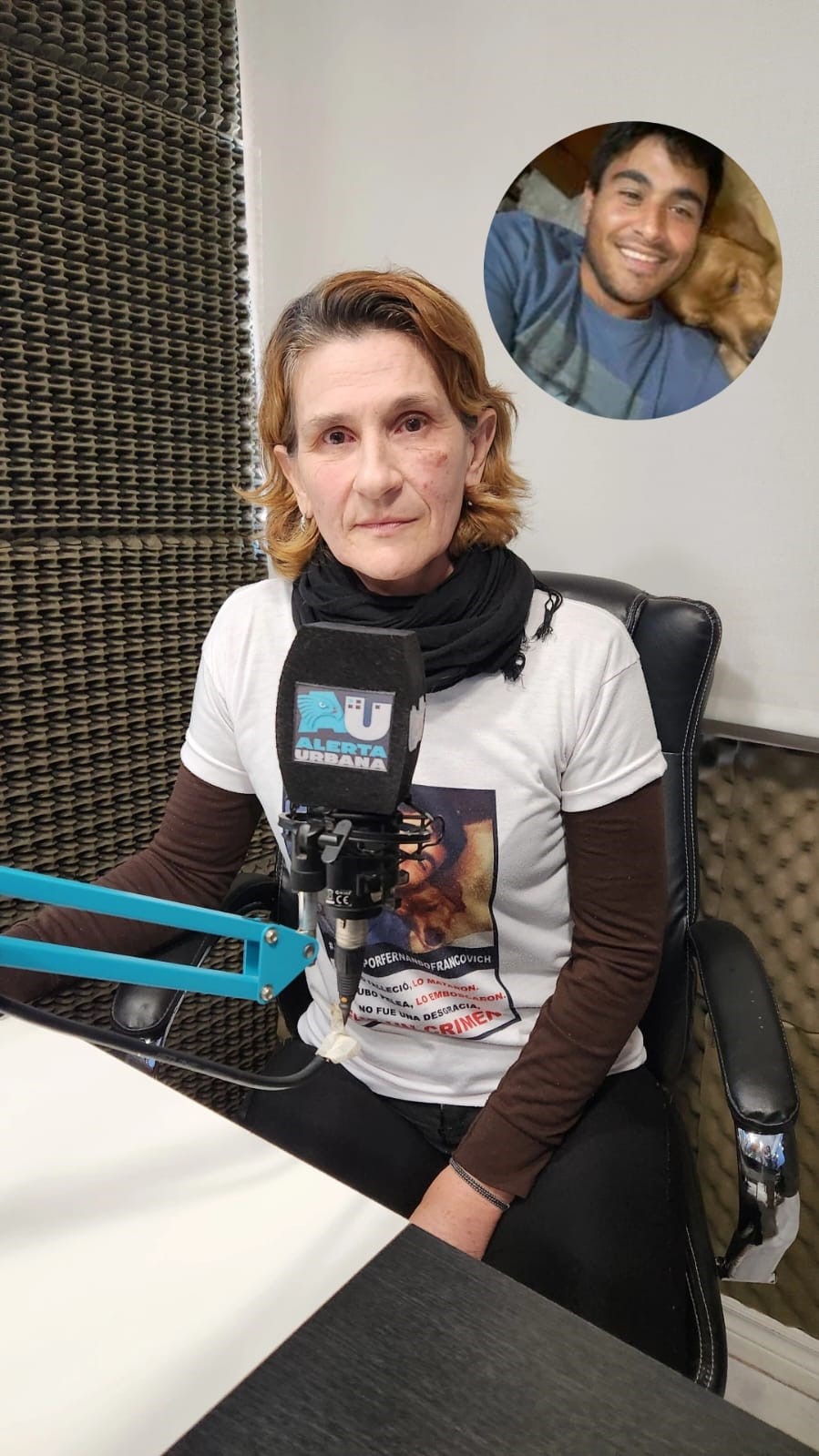 “Basta de beneficios para los asesinos, queremos que paguen con la cárcel”, dijo la madre de Fernando Francovich