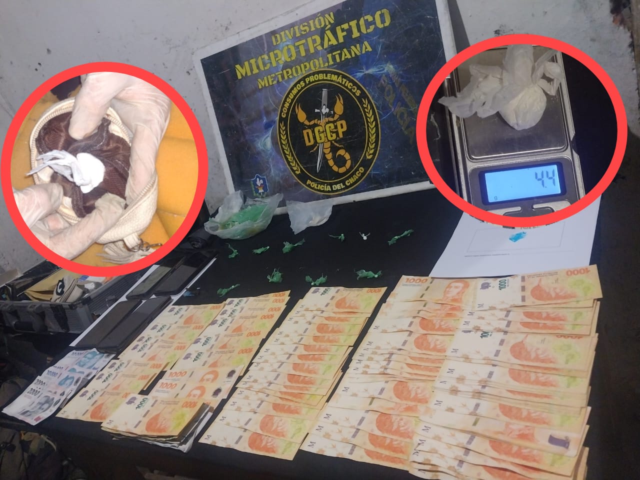 Detuvieron a dos mujeres por tenencia de drogas en el barrio Barberán