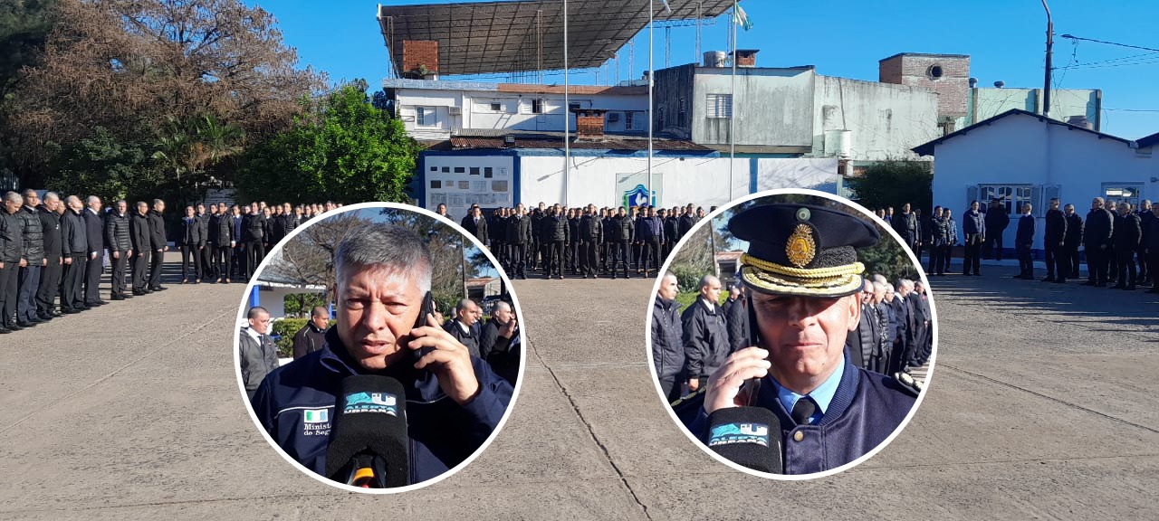 “Venimos a revertir lo que se venía haciendo en materia de seguridad”, aseguró el ministro en el acto de incorporación de 400 agentes en la Policía