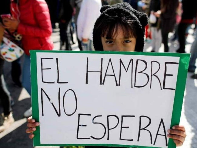 Unicef Argentina lanzó hoy “El hambre no tiene final feliz”