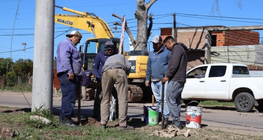 Se reactivaron las obras de repavimentación de la 9 de Julio  