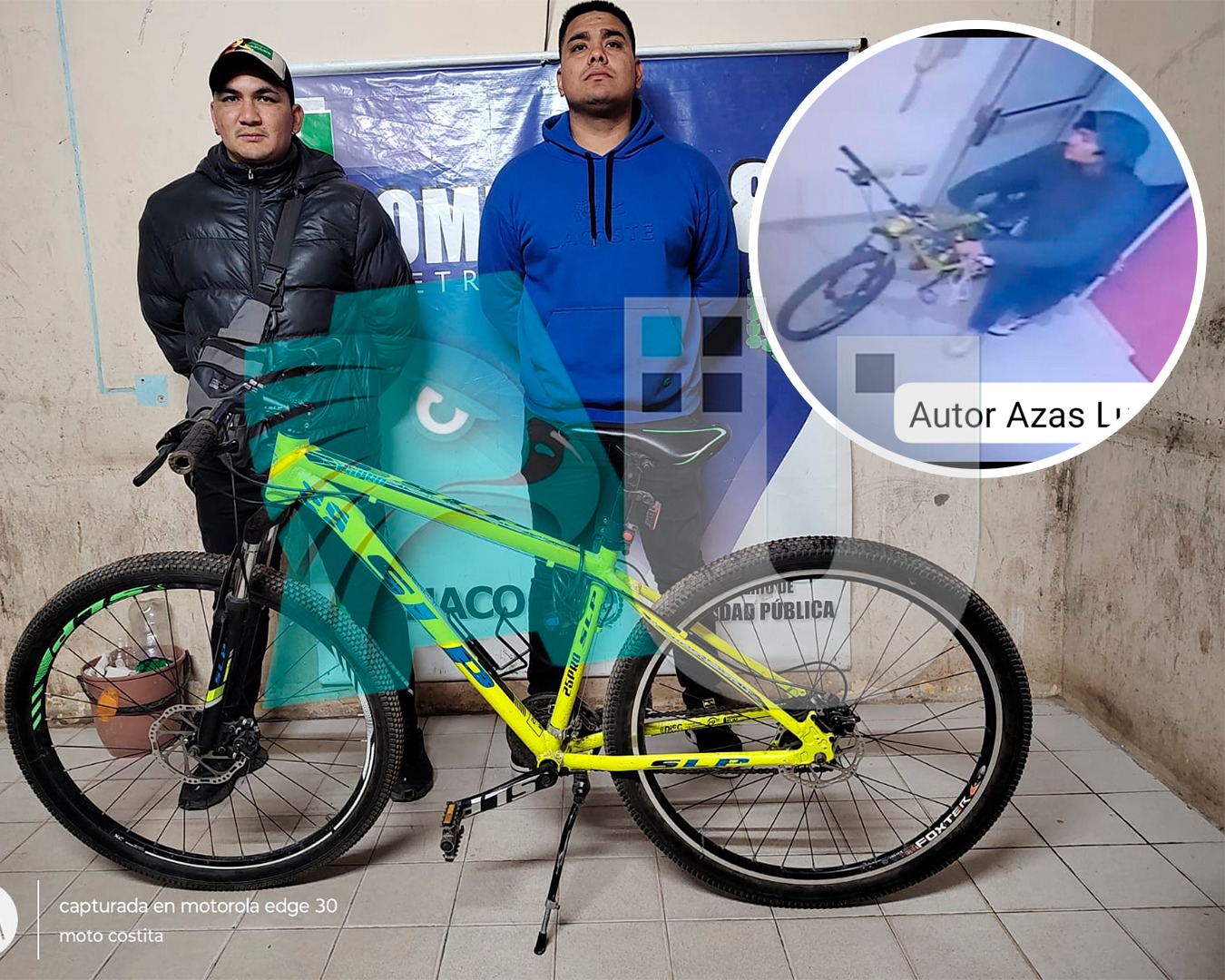 Recuperaron bicicleta robada el domingo: así fue el procedimiento policial