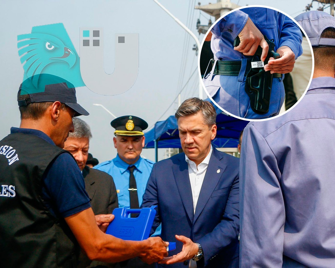 Zdero entregó armas a la Policía: “El objetivo es reforzar la seguridad para garantizar la paz”