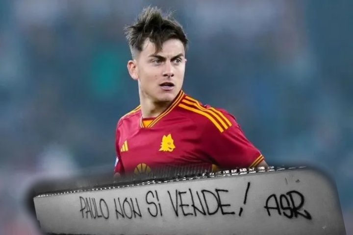 La furiosa reacción de los hinchas de Roma ante la inminente salida de Dybala