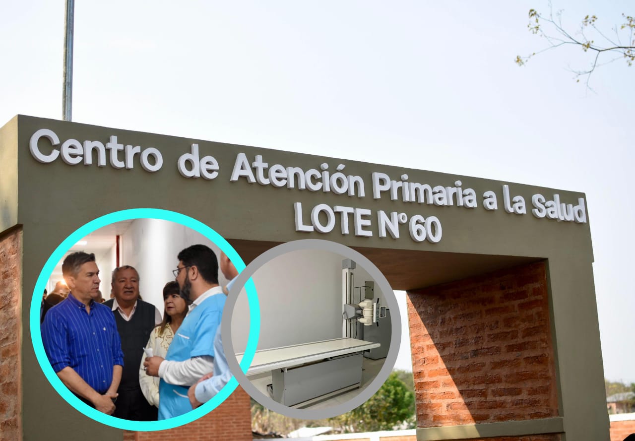 Zdero recorrió San Martín: obras para el hospital, inauguración del CAPS y pavimento