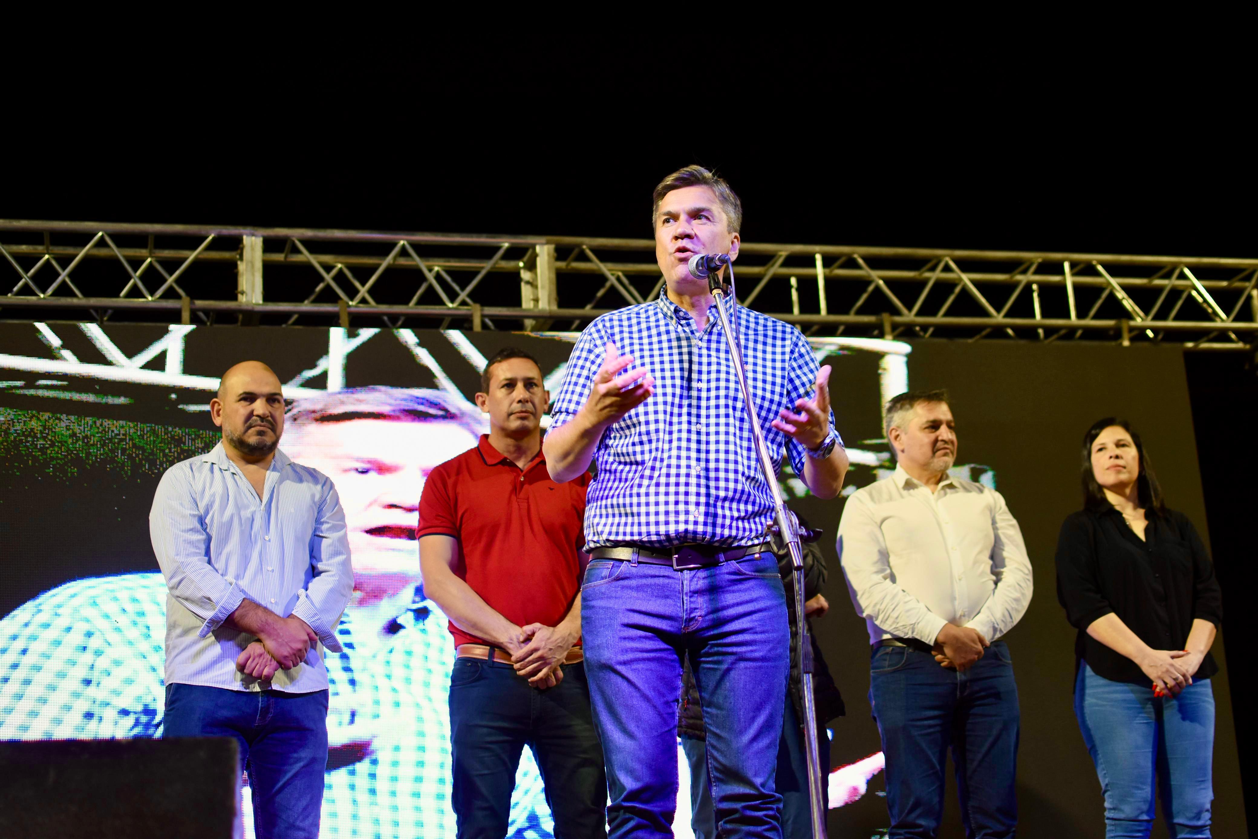 Zdero acompañó el “Festival del Guiso” en colonia Kilómetro 548