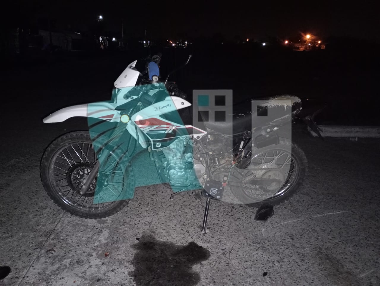 Villa Ángela: Motociclista chocó a una embarazada y a su hijo de 3 años 