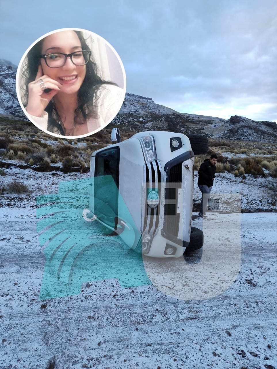 Caso Cecilia: Volcó la camioneta que trasladaba a su hermana Ángela