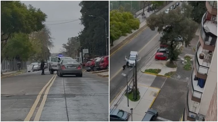 Feroz tiroteo en El Palomar: ladrones y policías se enfrentaron tras un intento de robo