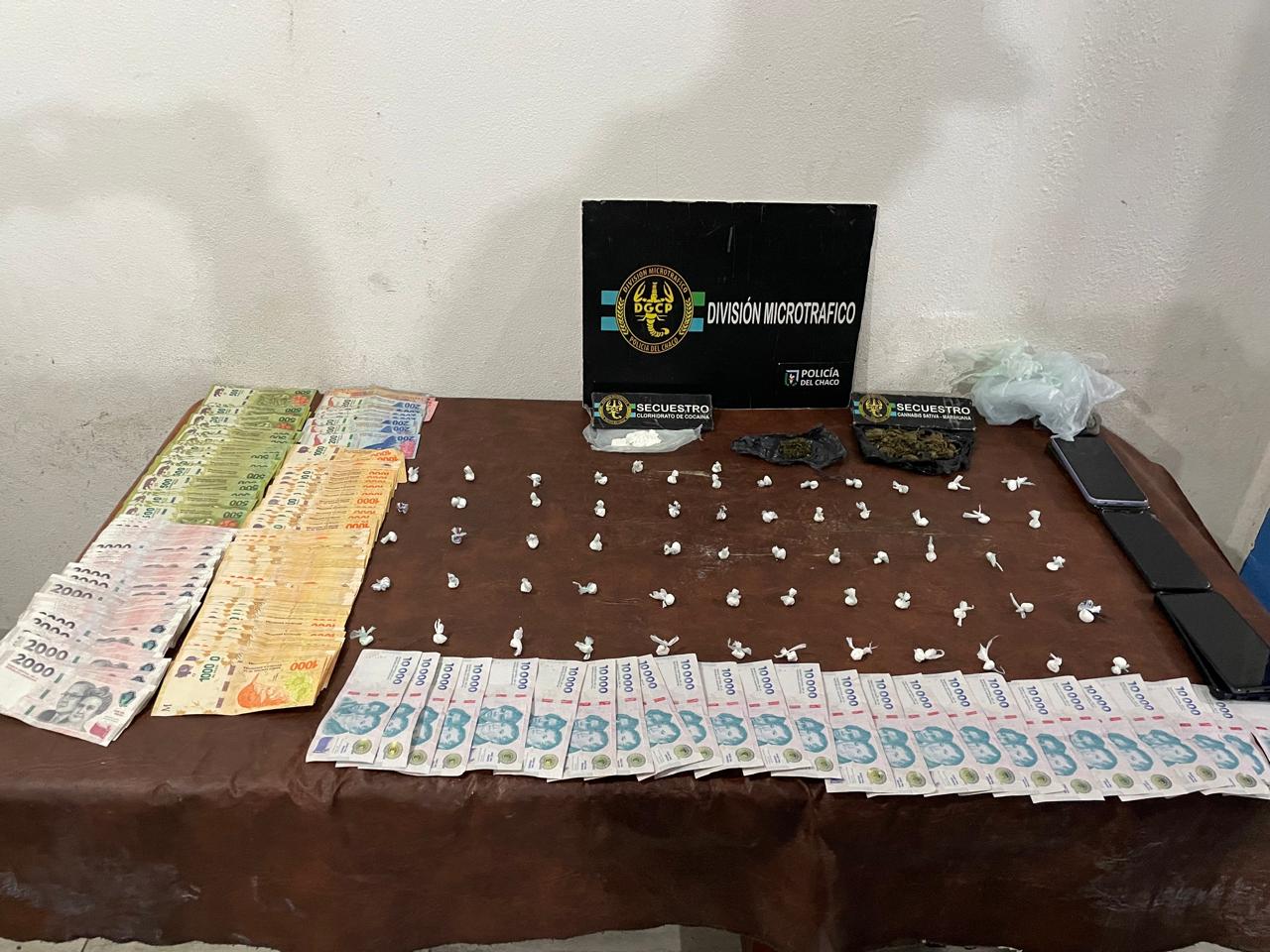 Secuestraron cocaína y marihuana de una vivienda en Villa Federal