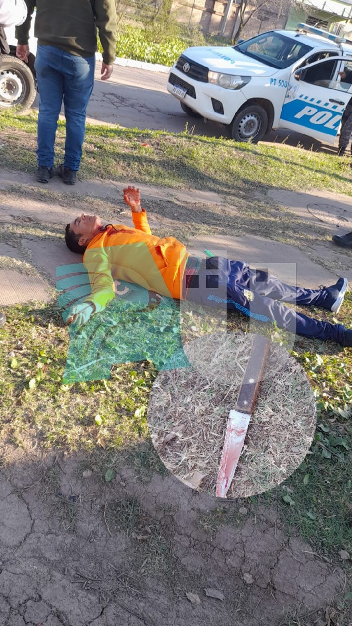 Villa Ángela: quiso matar a cuchillazos a su expareja, hirió a otra mujer y luego intentó suicidarse