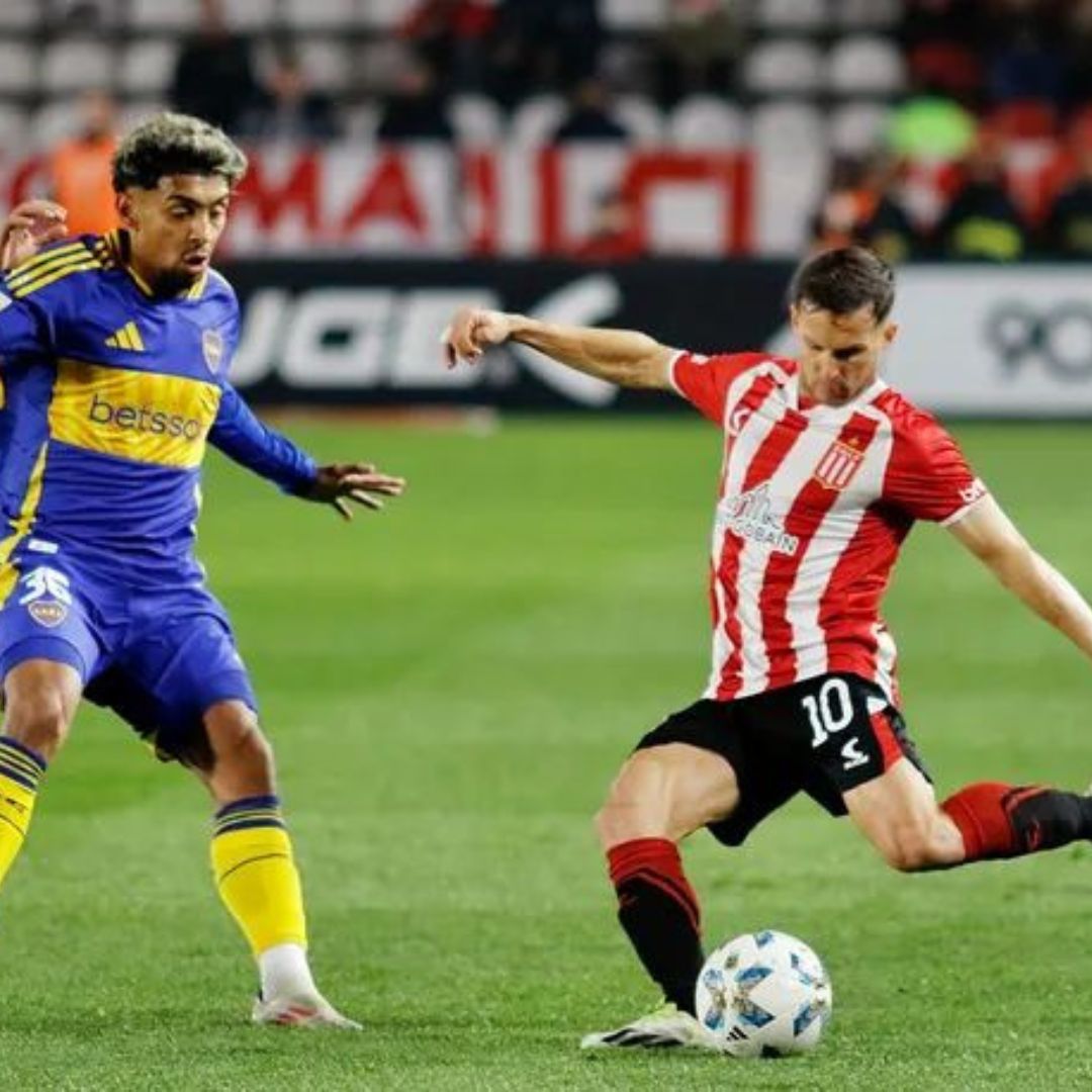 En un partido lleno de polémicas, Boca y Estudiantes igualaron 1-1