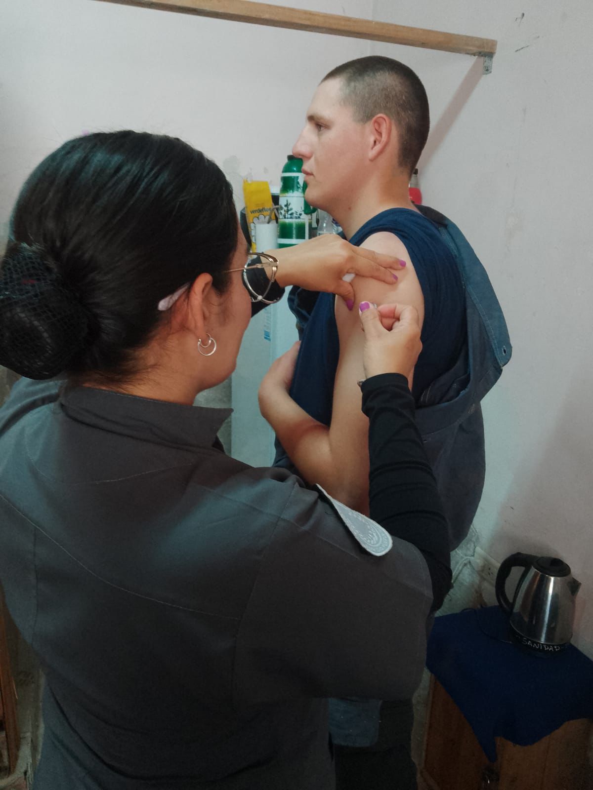 Vacunación antigripal para quienes ingresarán al Servicio Penitenciario