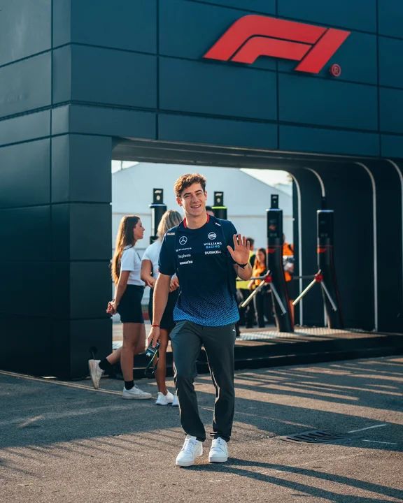 Franco Colapinto prepara junto a Williams Racing su debut en la F1