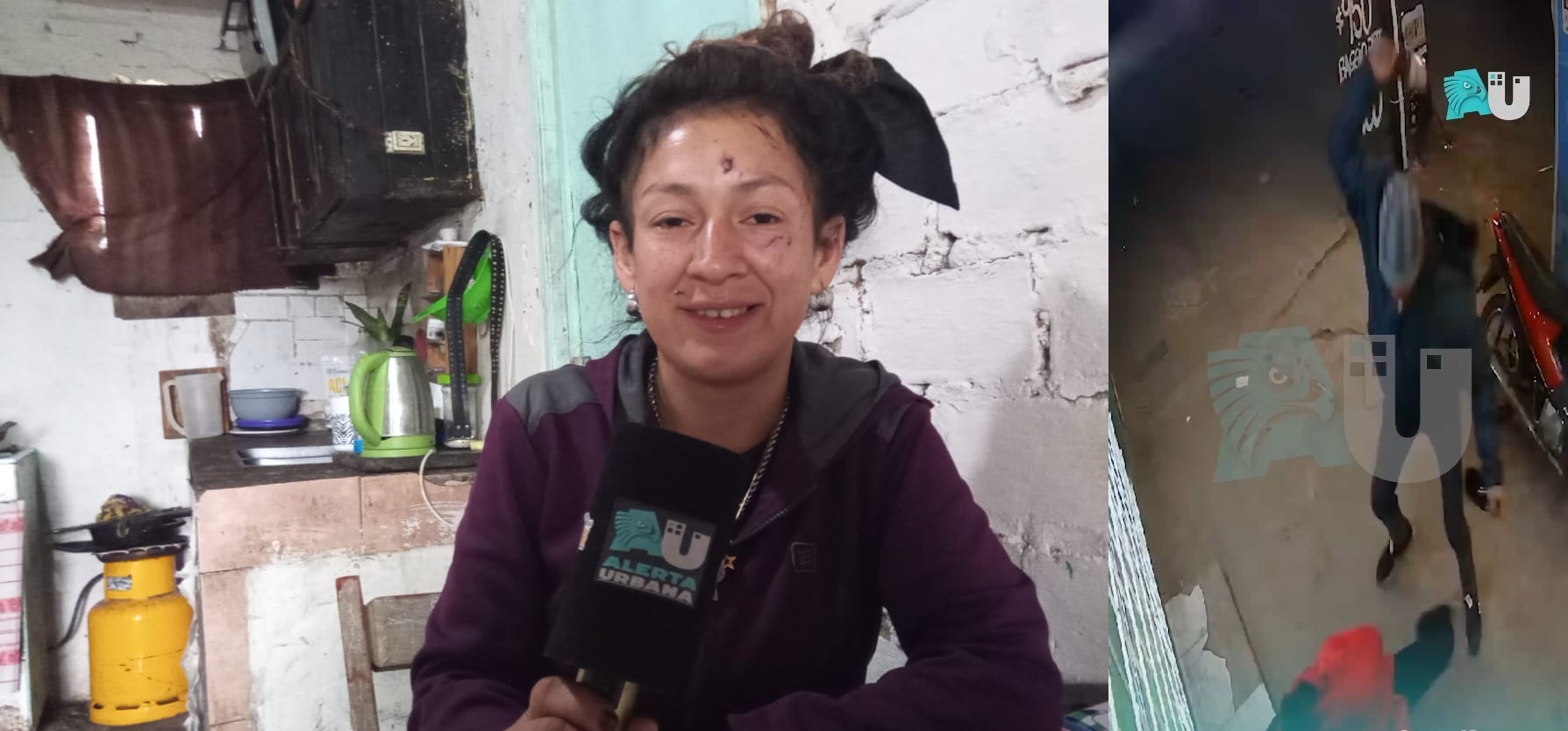 “No llegaron ni el patrullero ni la ambulancia y me fui caminando”: habló la mujer atacada a botellazos