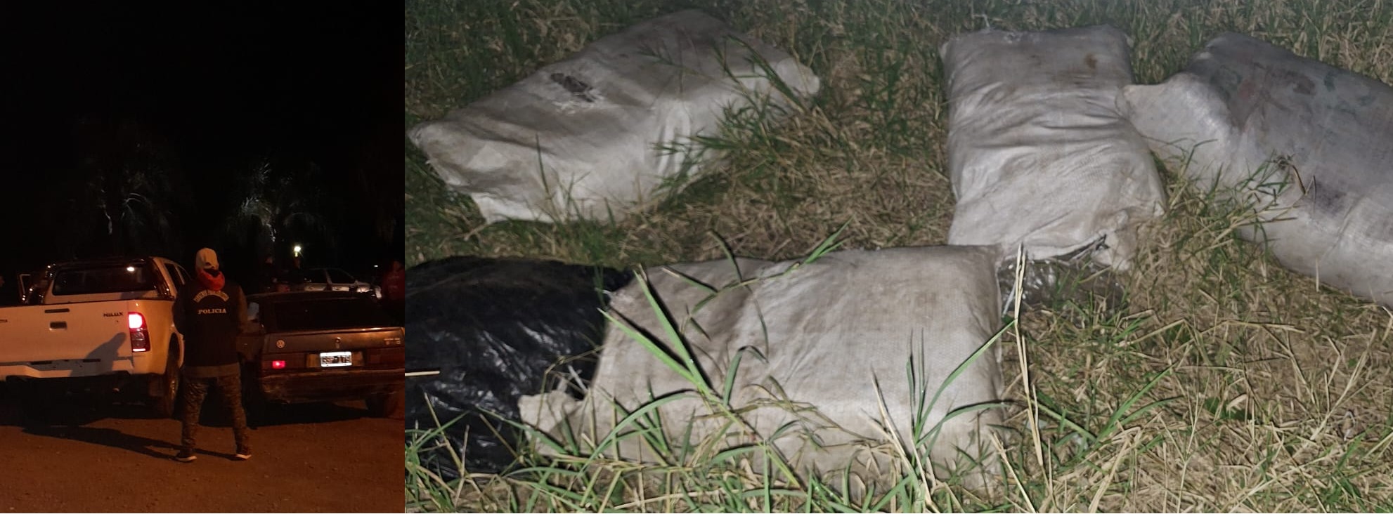Golpe al narcotráfico: más de 100 kilos de marihuana y siete detenidos en gran operativo