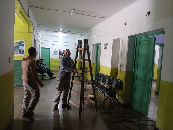 Cote Lai: instalaron cámaras de seguridad en varios sectores del hospital   