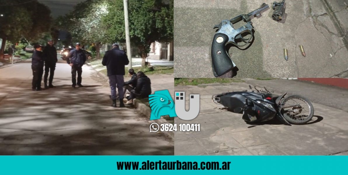  Barranqueras: le apuntaron con un arma mientras charlaba con su novia y vecinos ayudaron a reducir al delincuente