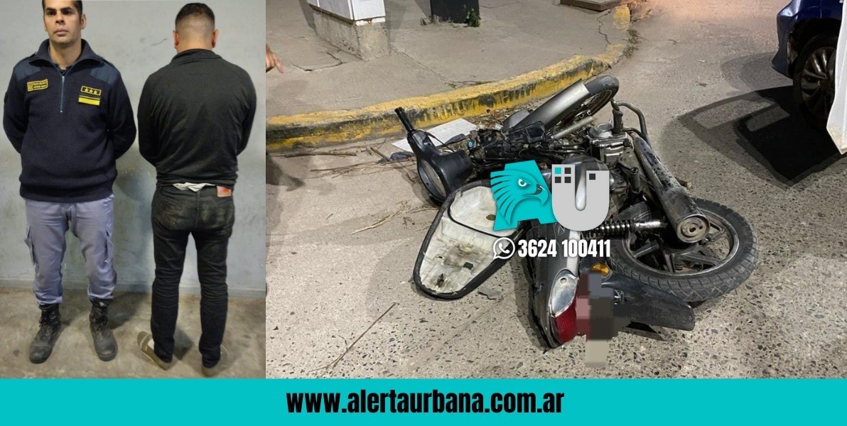 De milagro no fue una tragedia: violento se tiró de la moto en movimiento cuando iba con su expareja